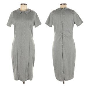 PIPHANY Harlem Houndstooth Midi Dress M